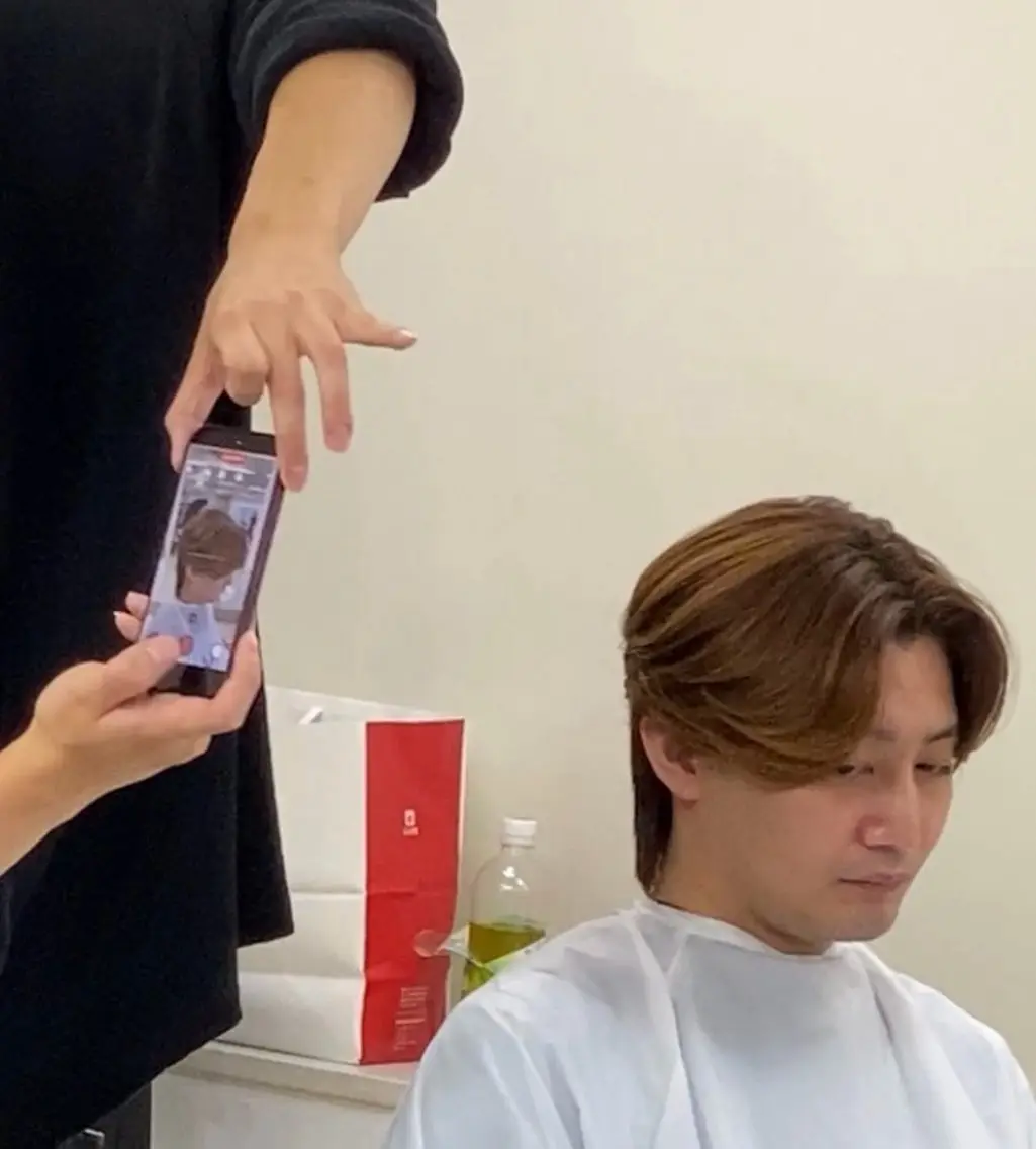 メンズ 髪質改善/イルミナ/ 城崎のヘアスタイル