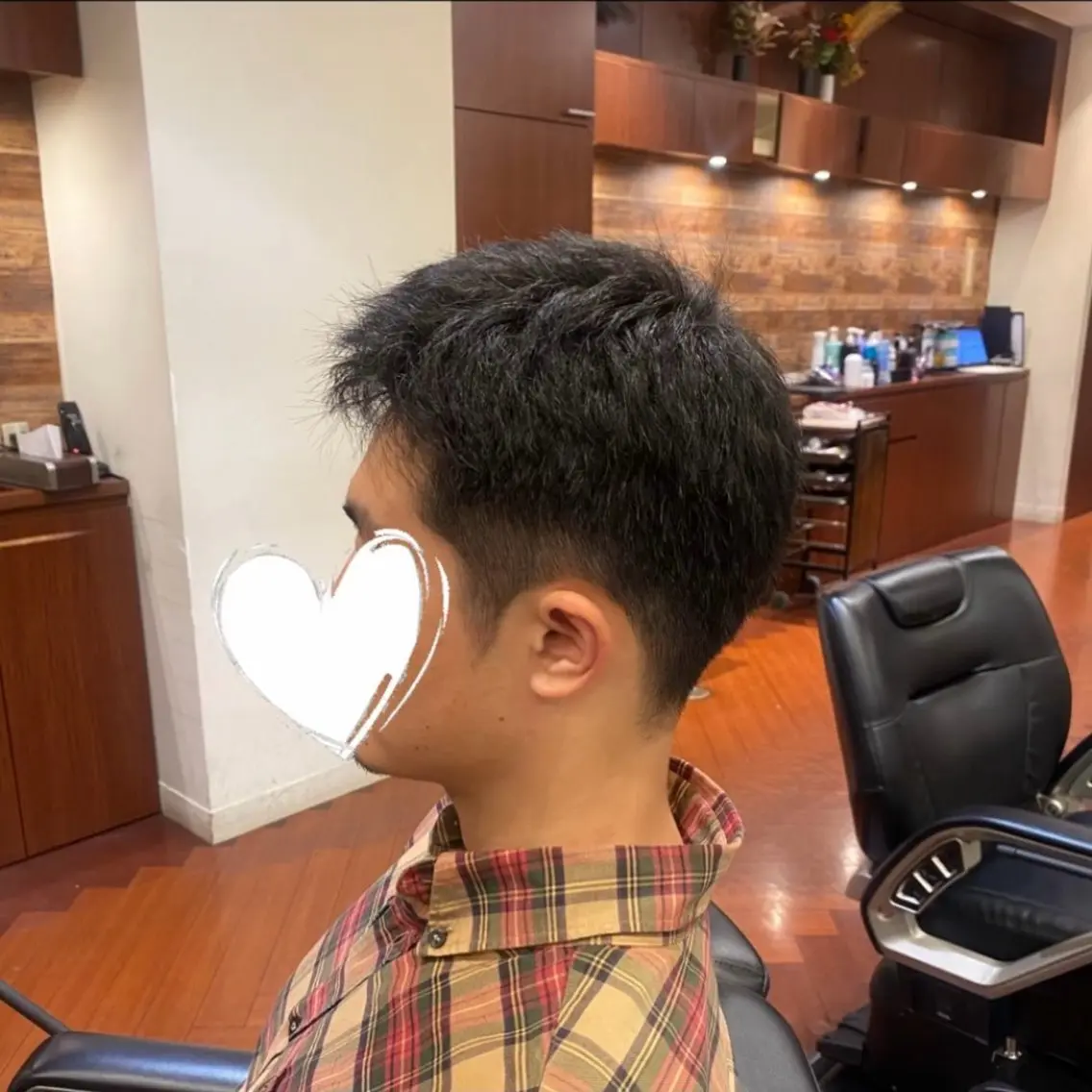 ショート 錦糸町メンズ カット🐰満仲陽菜のヘアスタイル