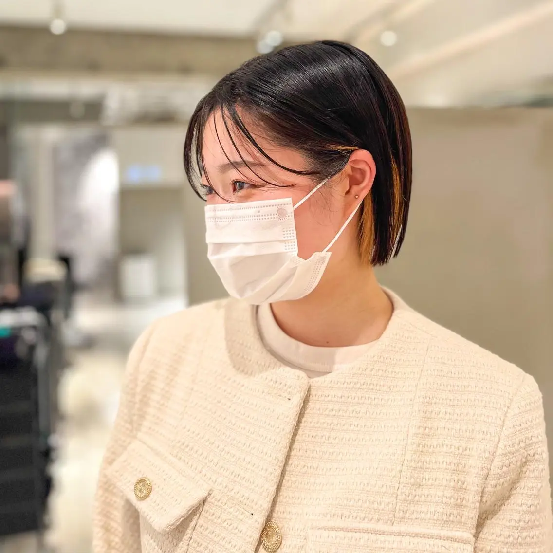 ショート カラー ヘアアレンジ メンズ キッズ ネイル マツエク・マツパ アイブロウ メンズ眉毛サロン⚪️ マユクリア北千住西口の眉毛・アイブロウイメージ