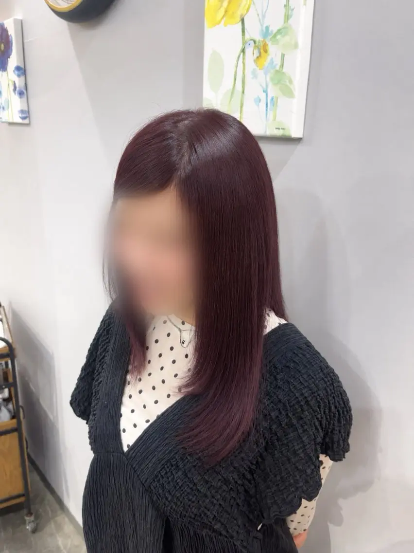ミディアム ヘアカラー est小倉 髪質改善 / 希実のヘアスタイル