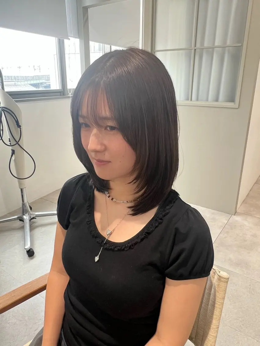 ミディアム マツシマ カンタのヘアスタイル