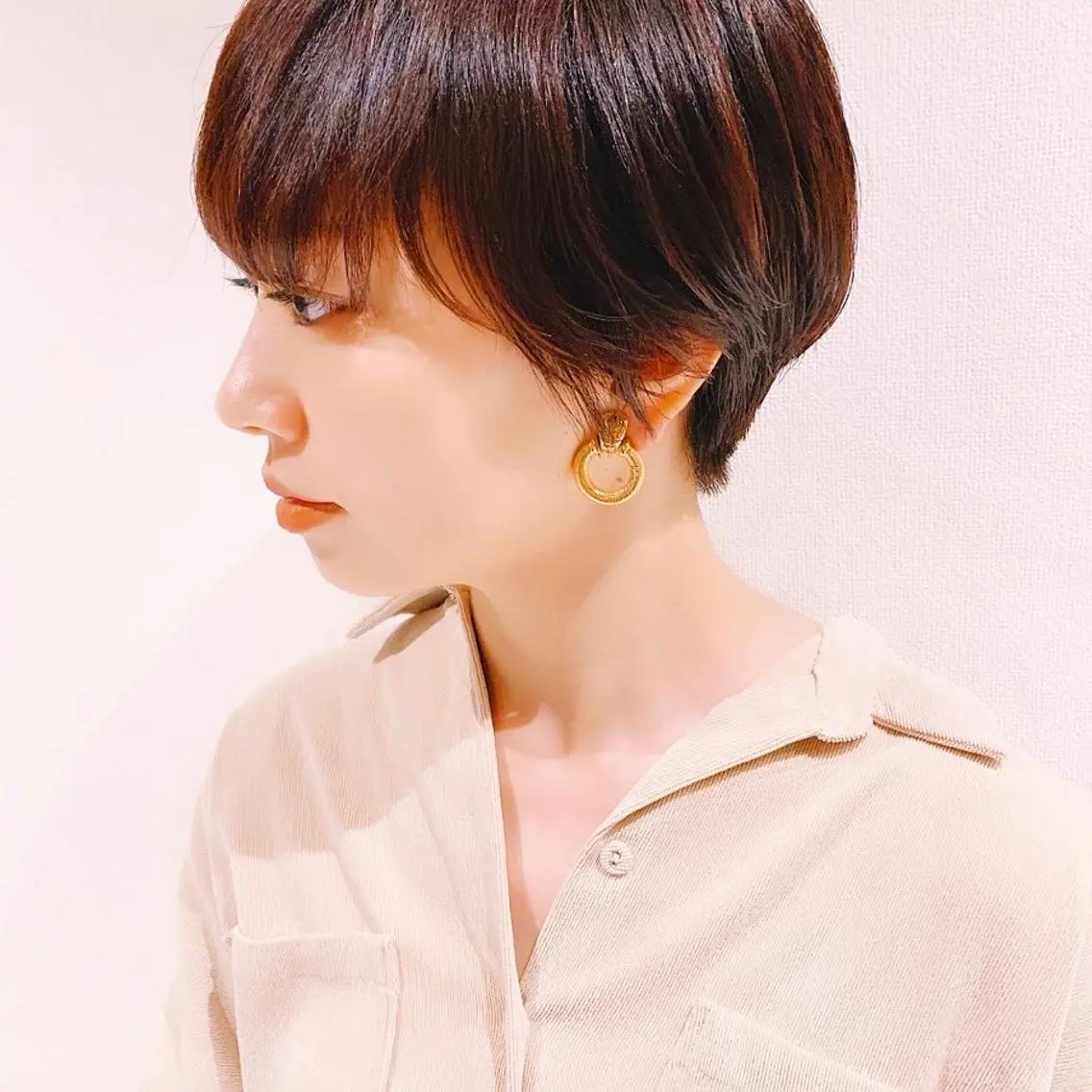 ショート 中川 竜誠のヘアスタイル