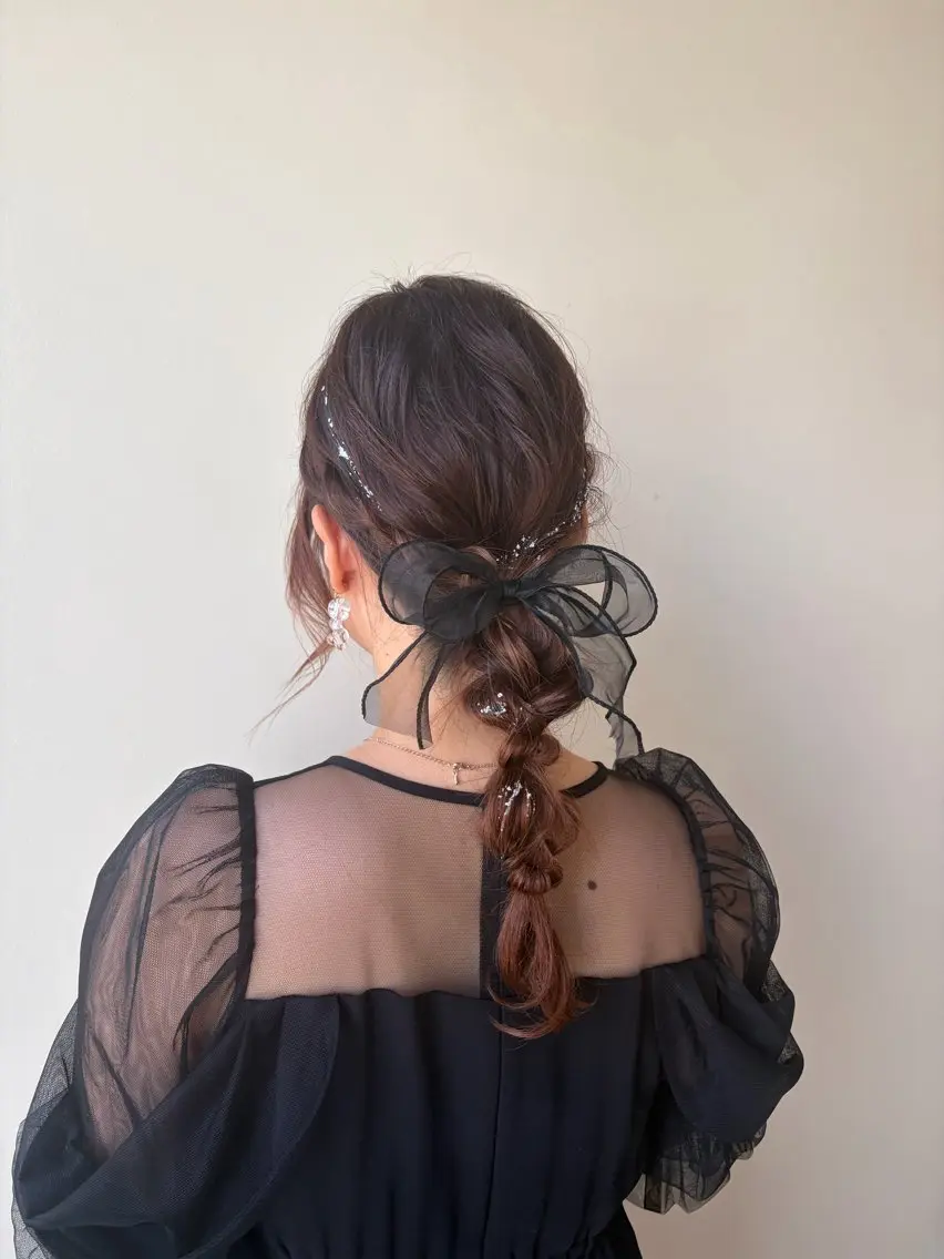 ヘアアレンジ 加茂 響のヘアスタイル