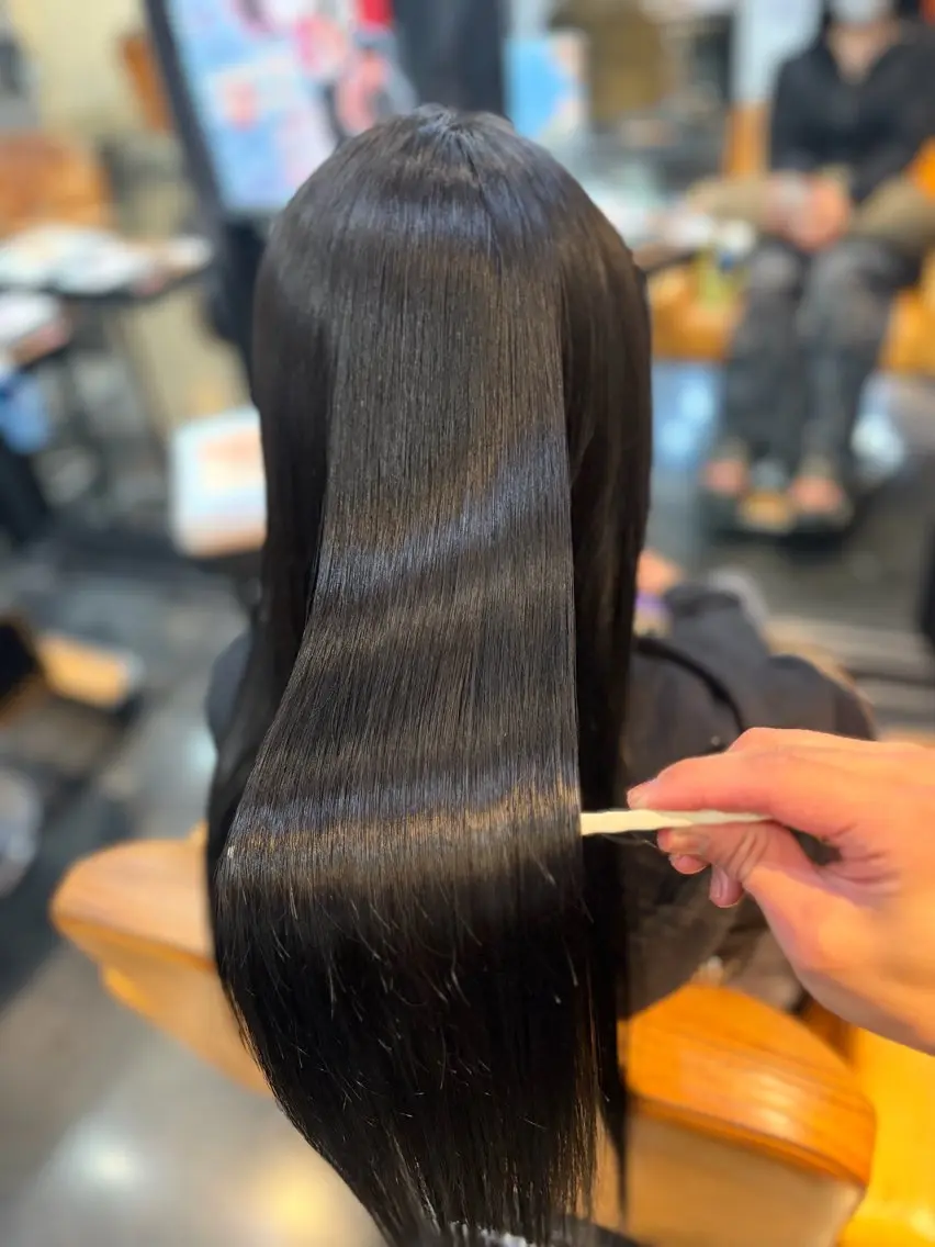 カラー 田邉 莉陸のヘアスタイル
