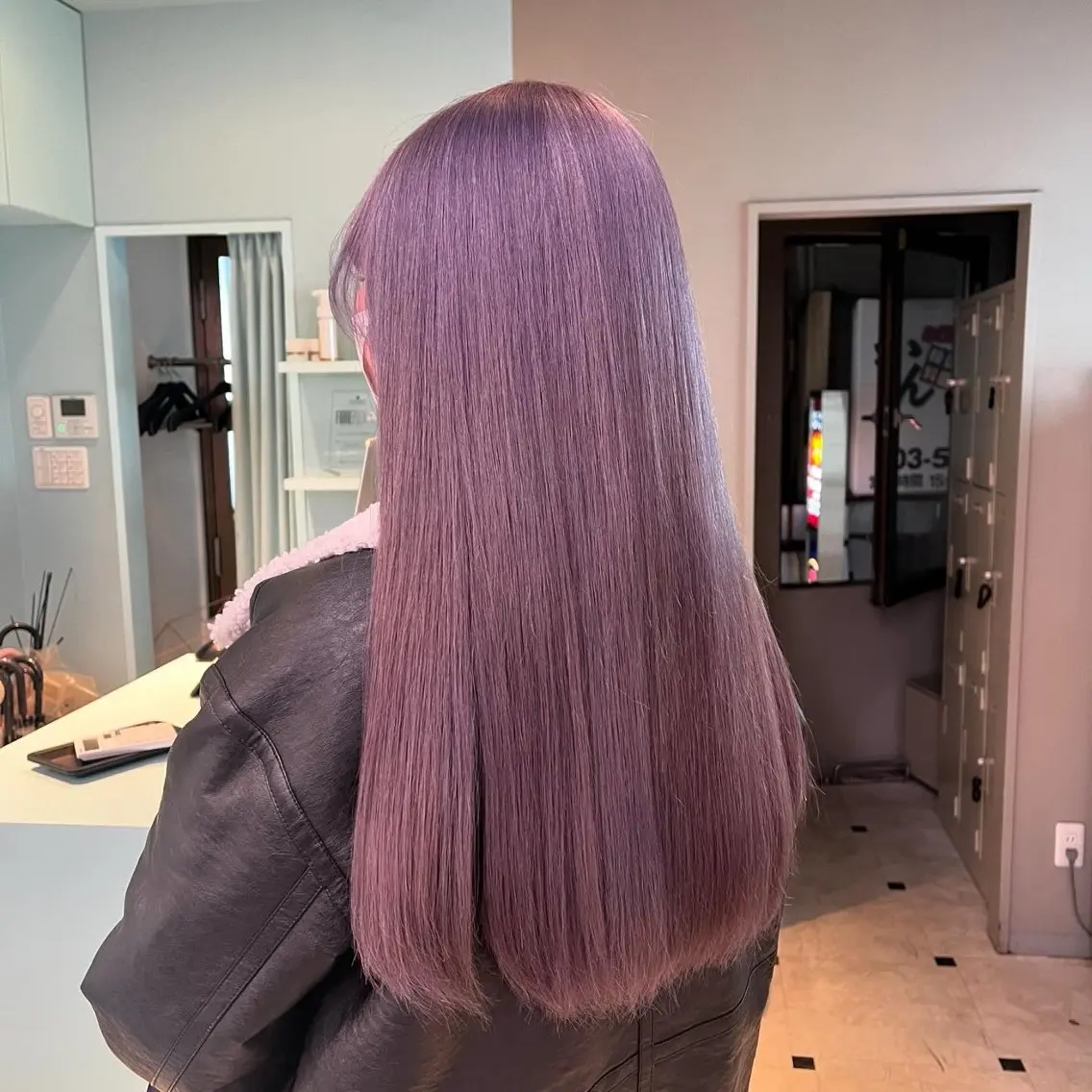 ロング カラー ヘアカラー トリートメント ブリーチカラー 🩵MIZUKIのヘアスタイル