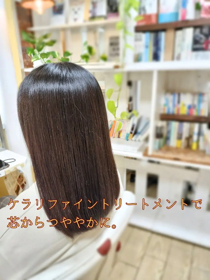 🌸艶カラー＆トリートメント🌸　トリートメントでカラーの色持ちも抜群です！の写真