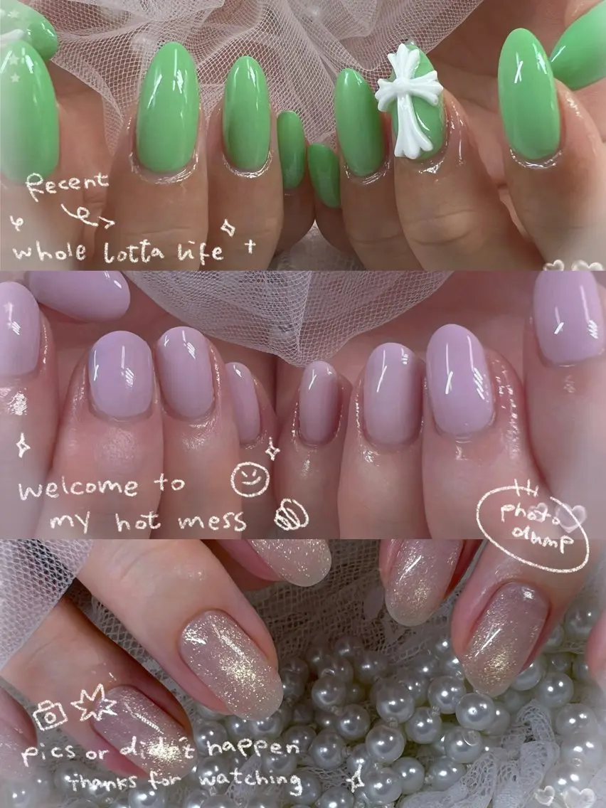ネイル チークネイル フレンチネイル ガーリー ガラスフレンチ グラデーション ハンドネイル ハンドケア Chill Nailsalonのネイルデザイン
