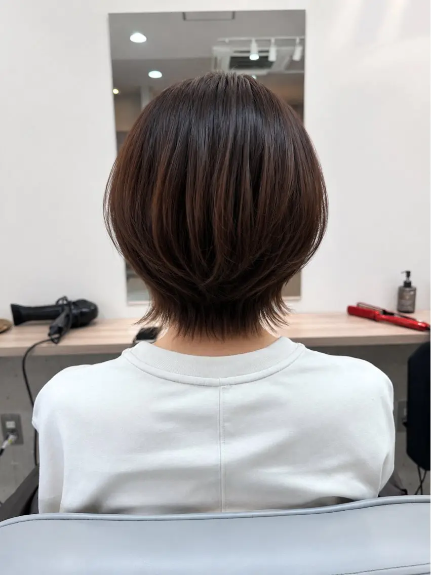 カラー ヘアカラー ワンカラー/縮毛矯正 🍒LILIのヘアスタイル
