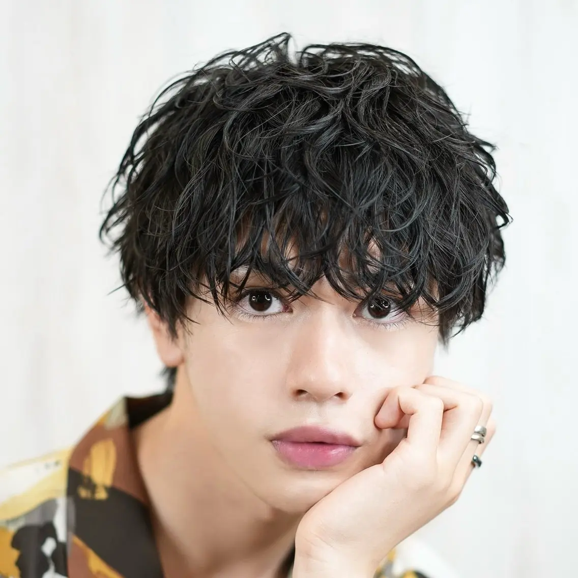 パーマ カット パーマ メンズ特化カットパー マカラー坂田柊のヘアスタイル
