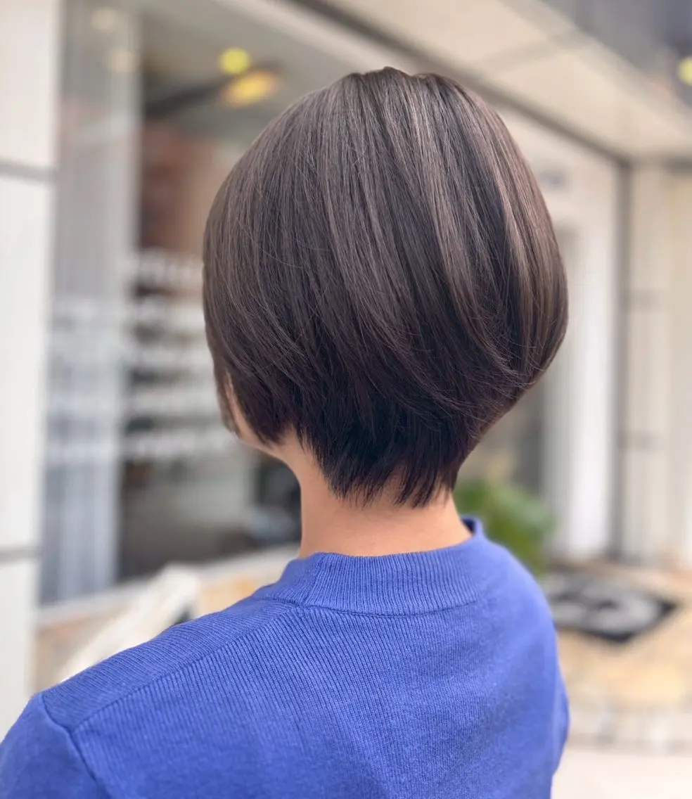 ショート 大西成那 WILLOW京橋のヘアスタイル