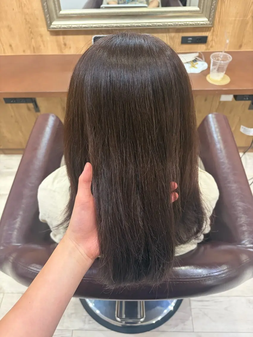 カラー さくら /透明感カラー🎀✨のヘアスタイル