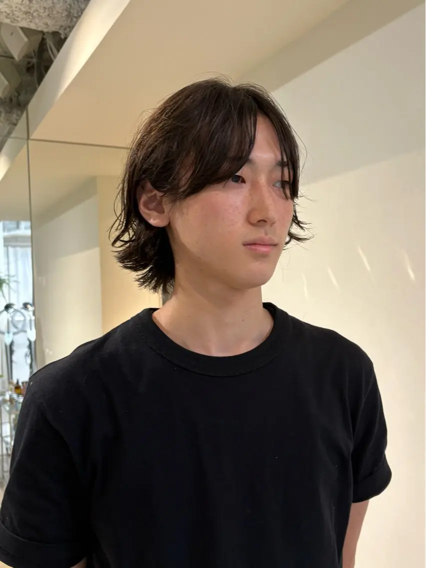 メンズ カット パーマ ANY/メンズ特化/ シバヤ ユウキのヘアスタイル