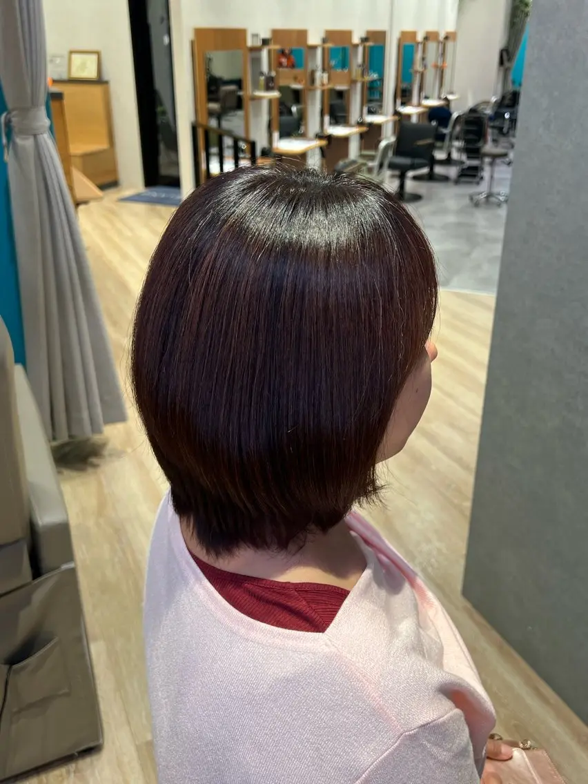 ミディアム 天野 蒼汰のヘアスタイル