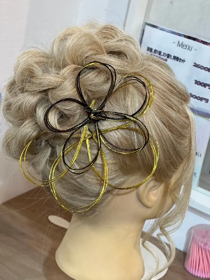 ヘアアレンジ ヘアセット 心斎橋/セットサロン /ボイボイのヘアスタイル