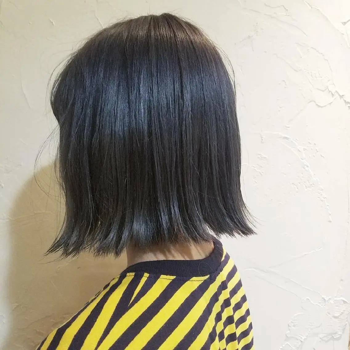 カラー 🙃 透明感カラー/ボブのヘアスタイル