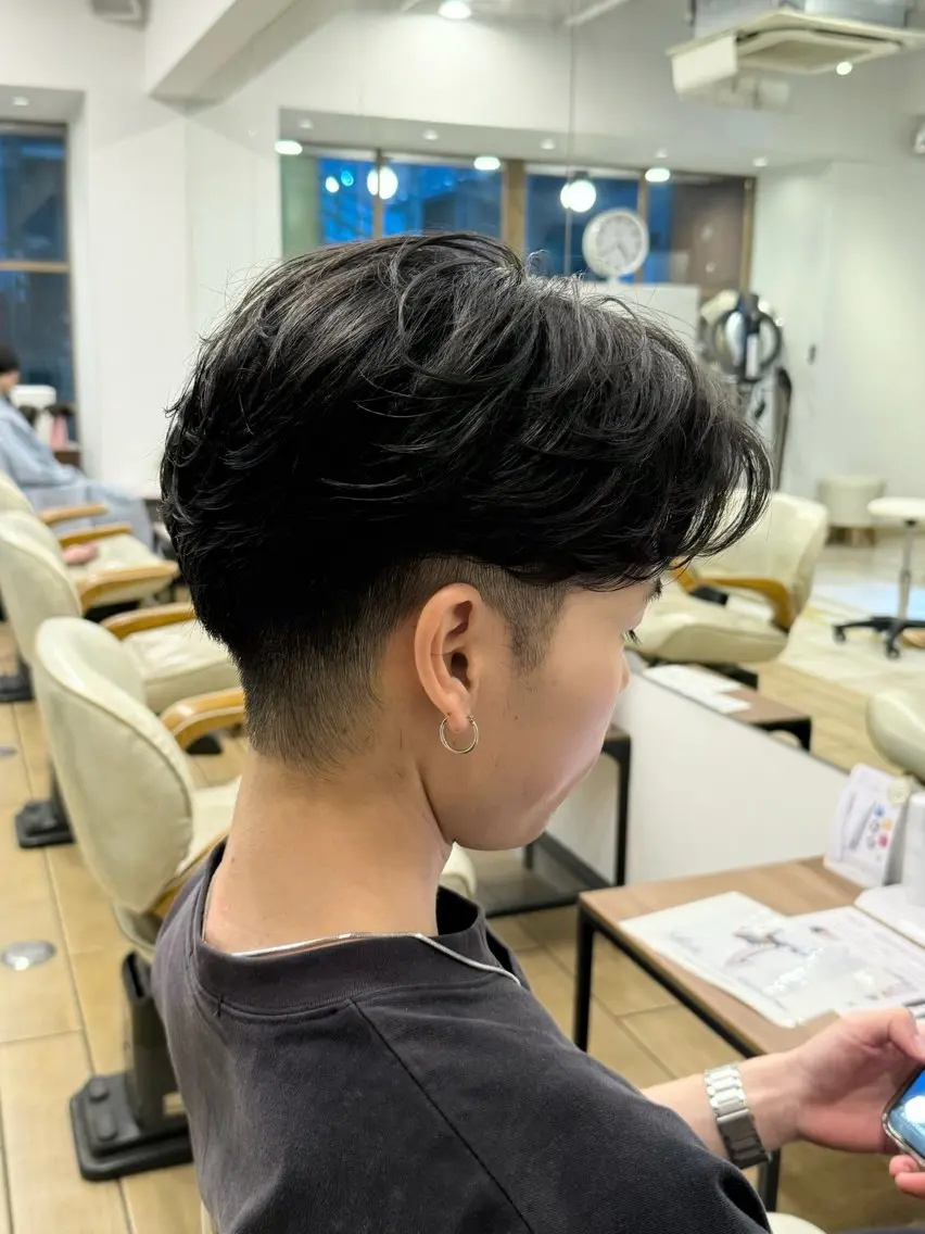 ショート カット ヘッドスパ 中野 亮のヘアスタイル