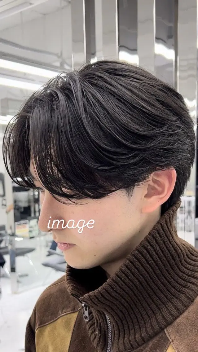 ニュアンスパーマモデルの写真