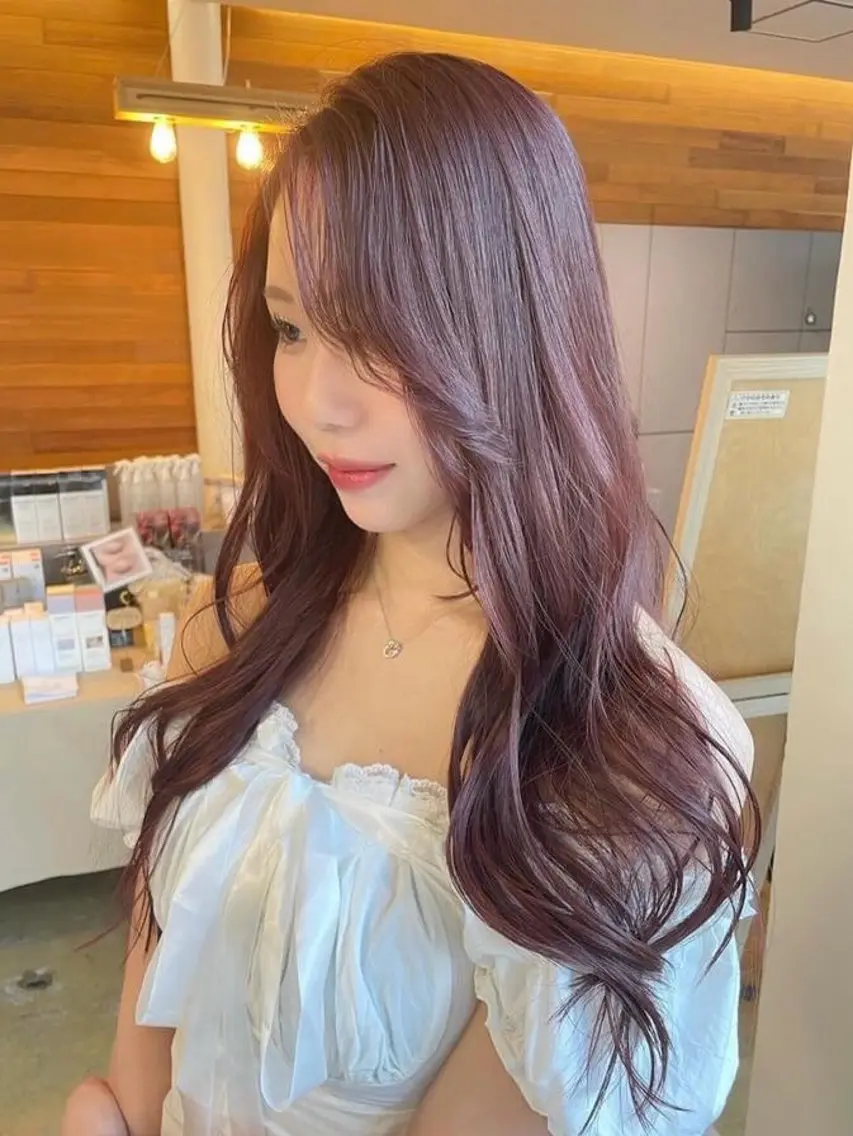 ロング 北村 未来のヘアスタイル