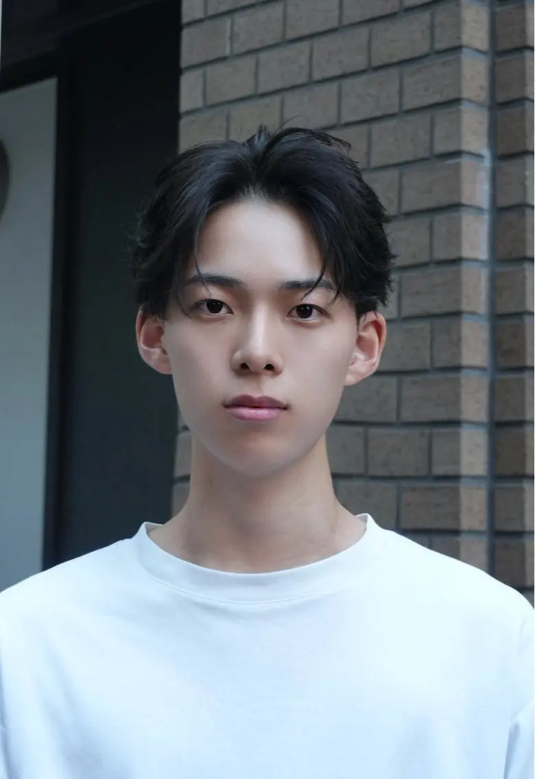 メンズ カット 鴨井 凛仁のヘアスタイル