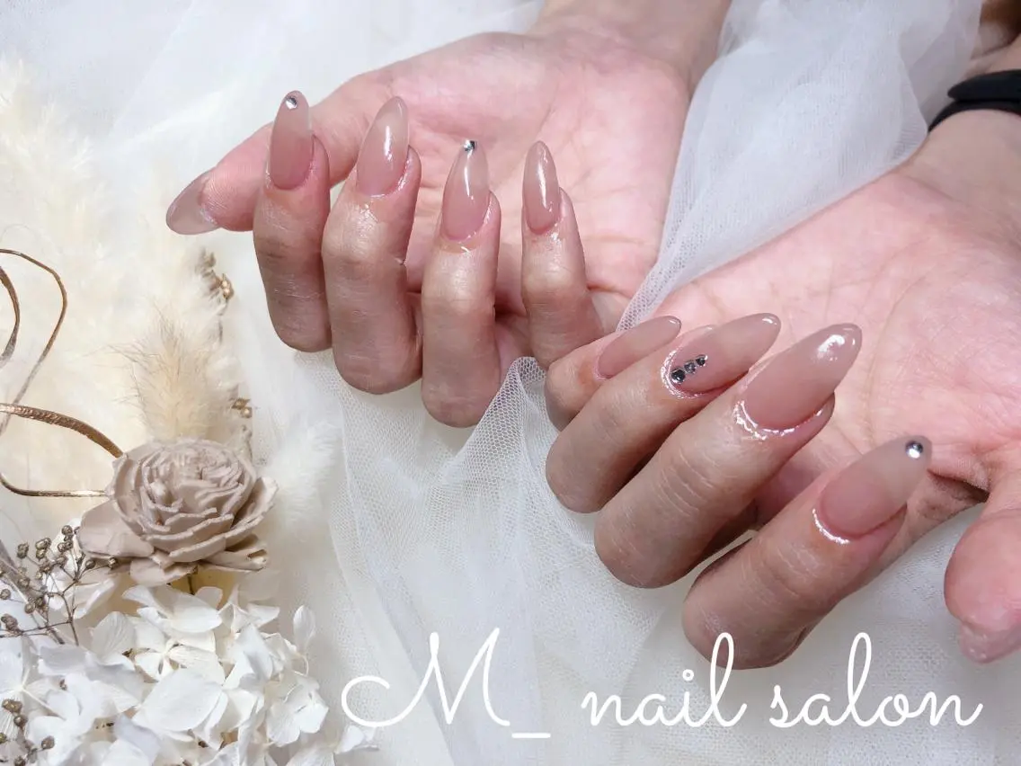 ネイル スカルプネイル M_ nail salonのネイルデザイン