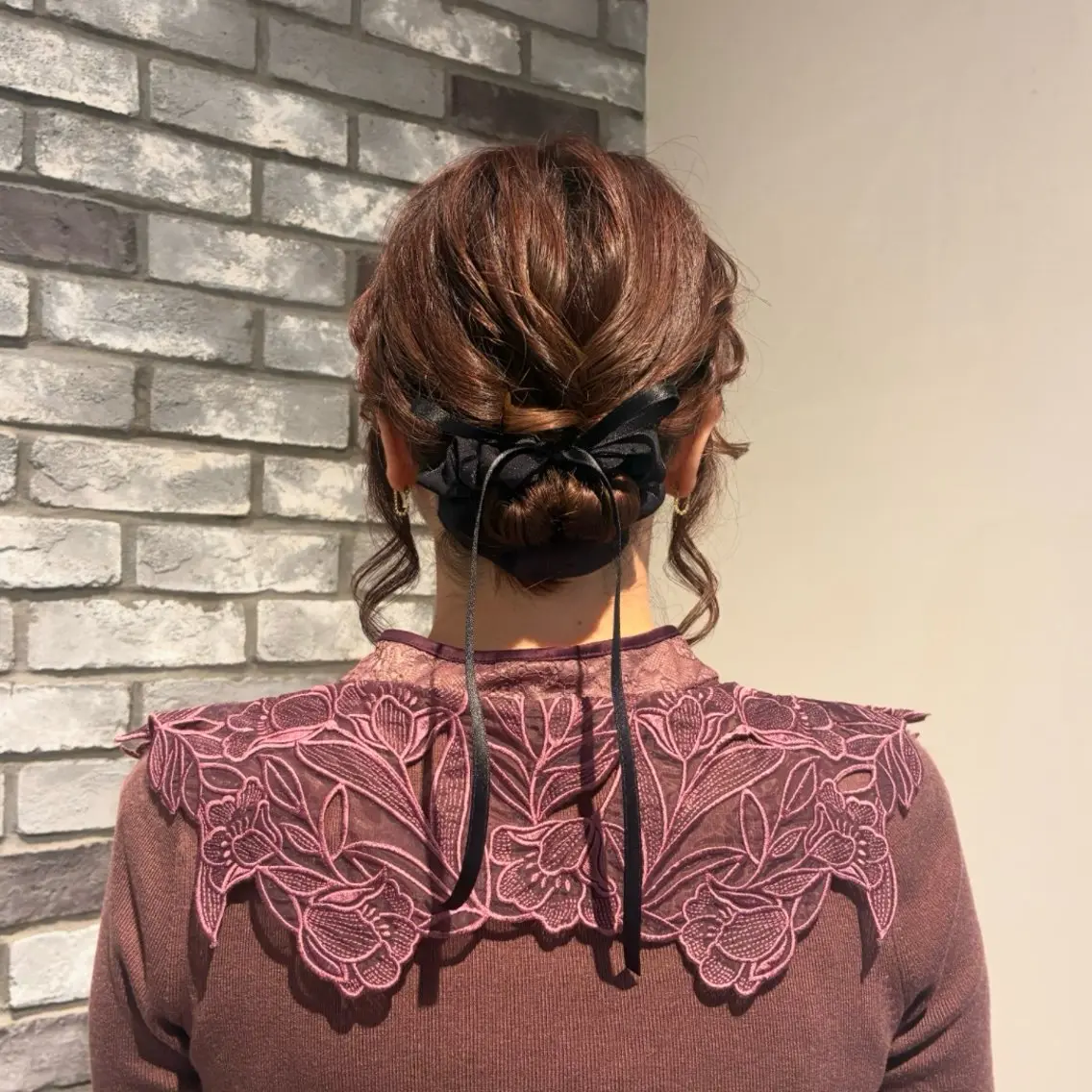 セミロング ヘアセット 🦋ヘアメ・似合わせ HIBIKIのヘアスタイル