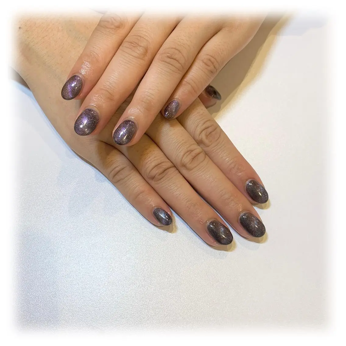 ネイル オーロラネイル マグネットネイル ui nailのネイルデザイン