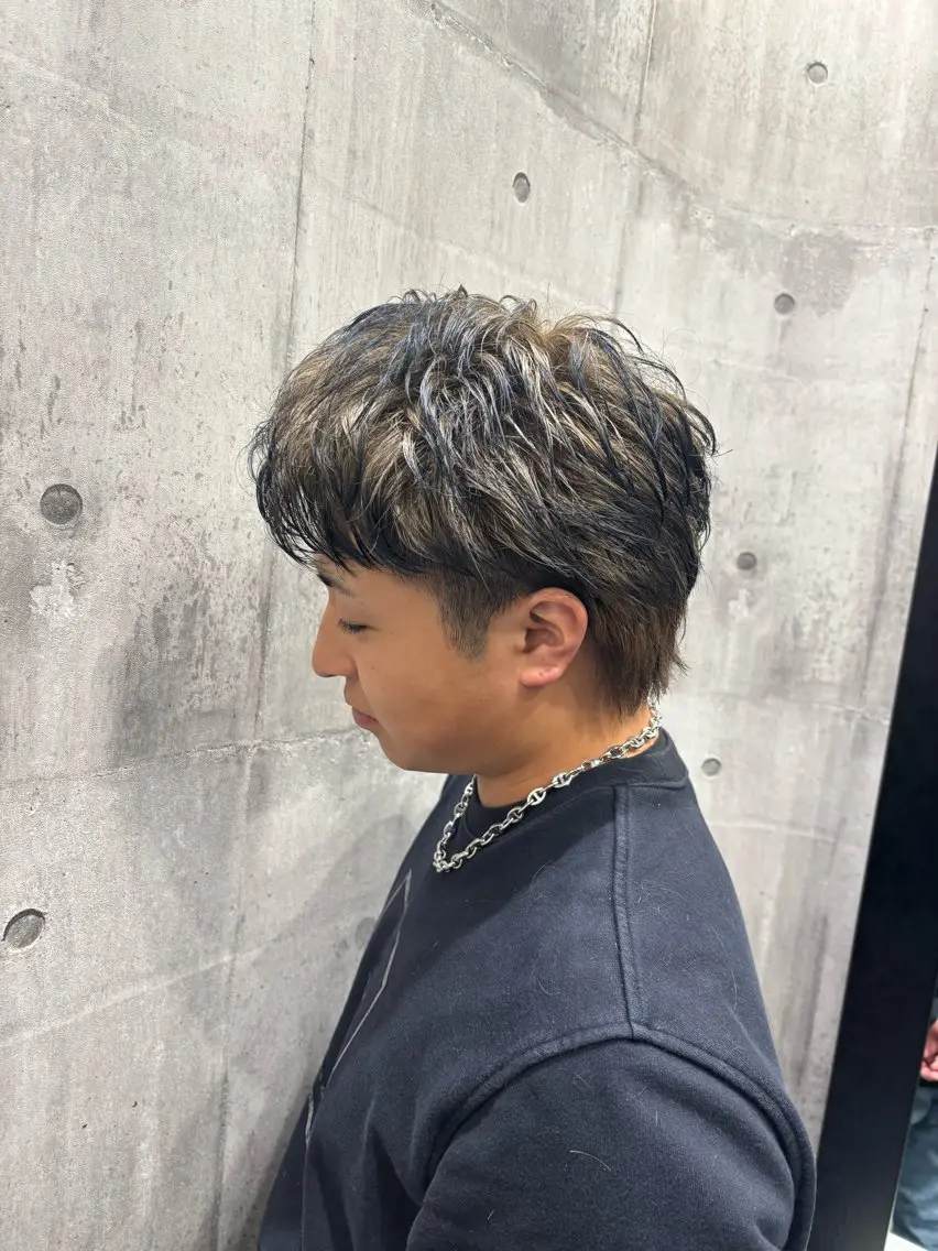 ショート カット パーマ EARTH 寺本尚生のヘアスタイル