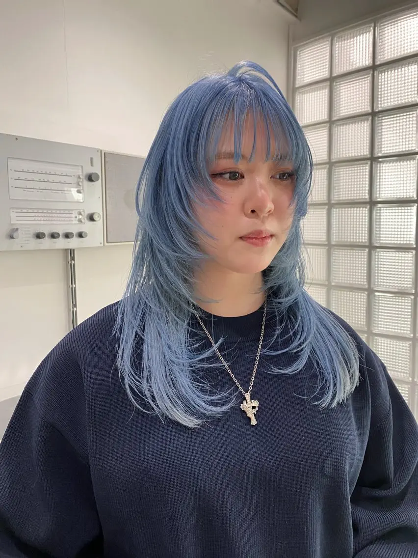 ✨人気No.1 ハイトーンメニュー✨ケアブリーチ＋カラー＋艶トリートメント】の写真