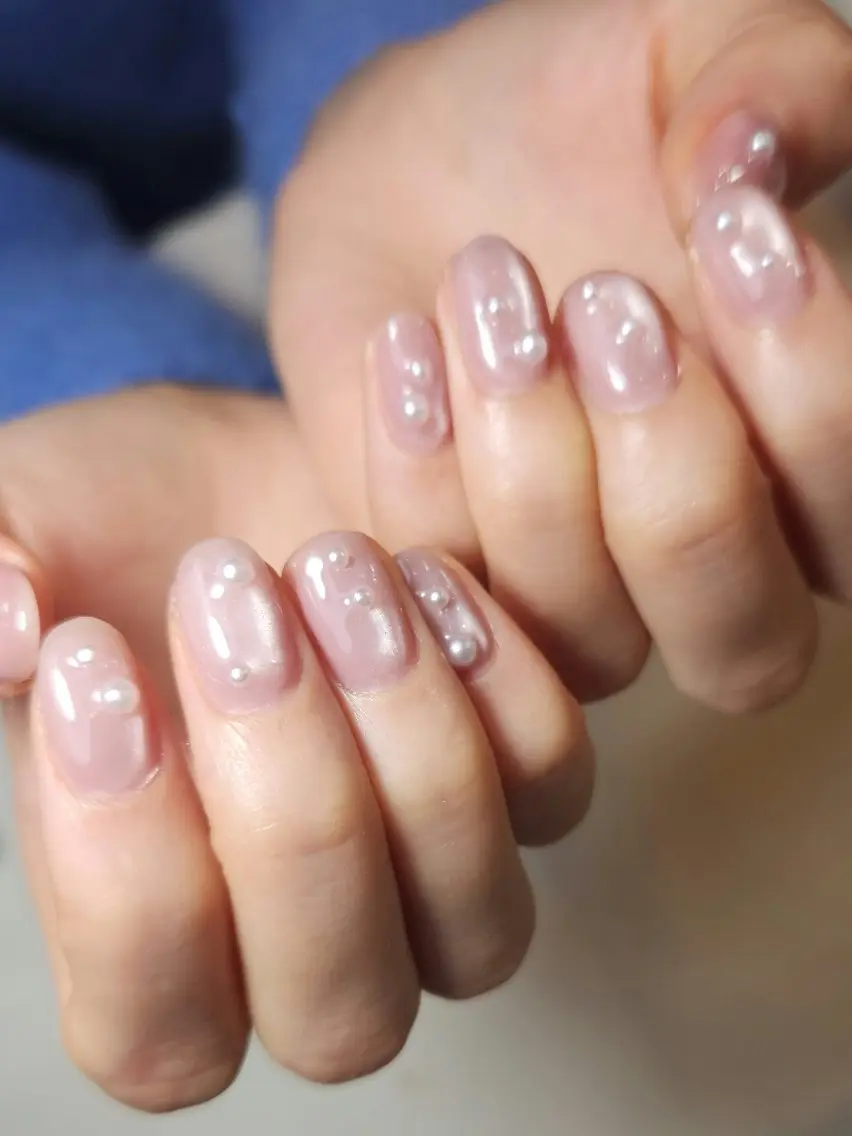ネイル マグネットネイル ハンドネイル NailSalon N.中目黒のネイルデザイン