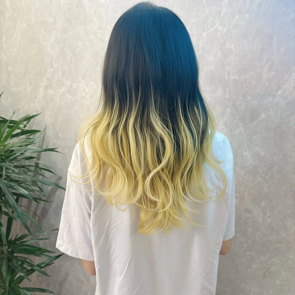 ロング カラー ブリーチ ケアブリーチ グラデーションカラー ハイトーンカラー イエローカラー ヘアカラー トリートメント ブリーチの神 KYONのその他イメージ