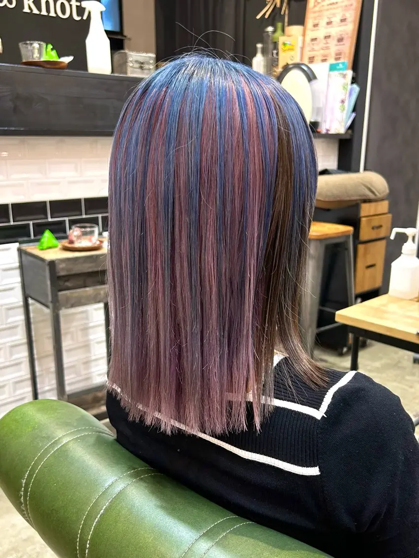 セミロング カット ヘアカラー トリートメント topstylist 満足度⭐️堀川星哉のヘアスタイル