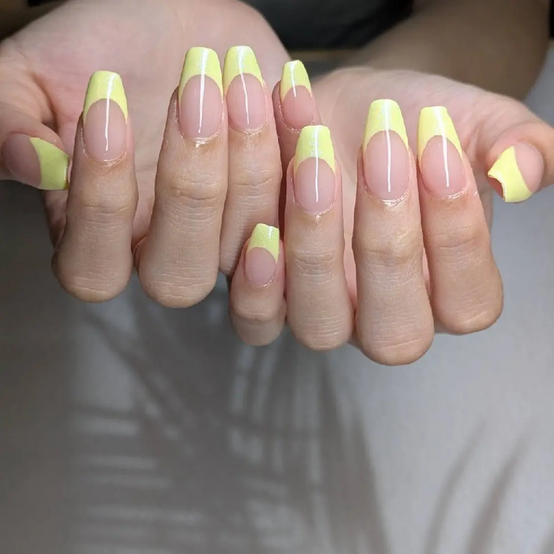 ネイル フレンチネイル ハンドネイル ネイルサロンベルティ .keikoのネイルデザイン