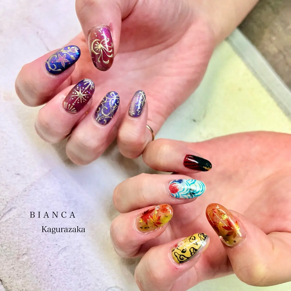 ネイル ハンドネイル BIANCA Ouchidaのネイルデザイン