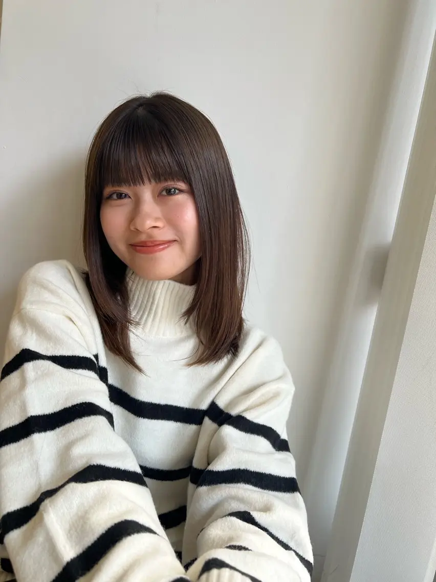 セミロング ヘッドスパ/縮毛矯正 /横山陸人のヘアスタイル