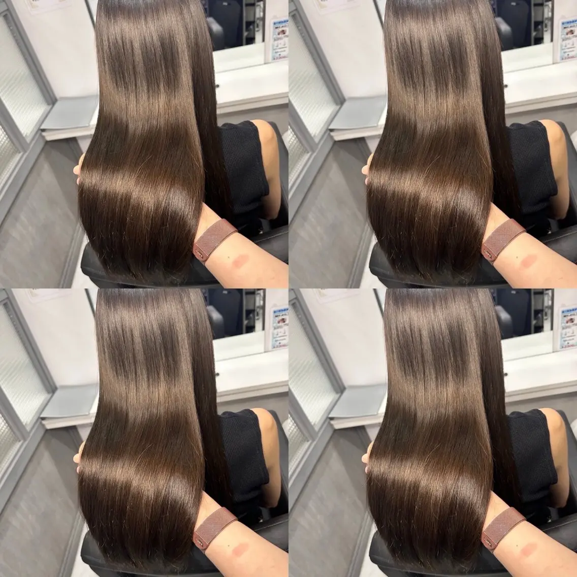 ロング カラー ヘアカラー トリートメント 艶髪×透明感カラー りこのヘアスタイル