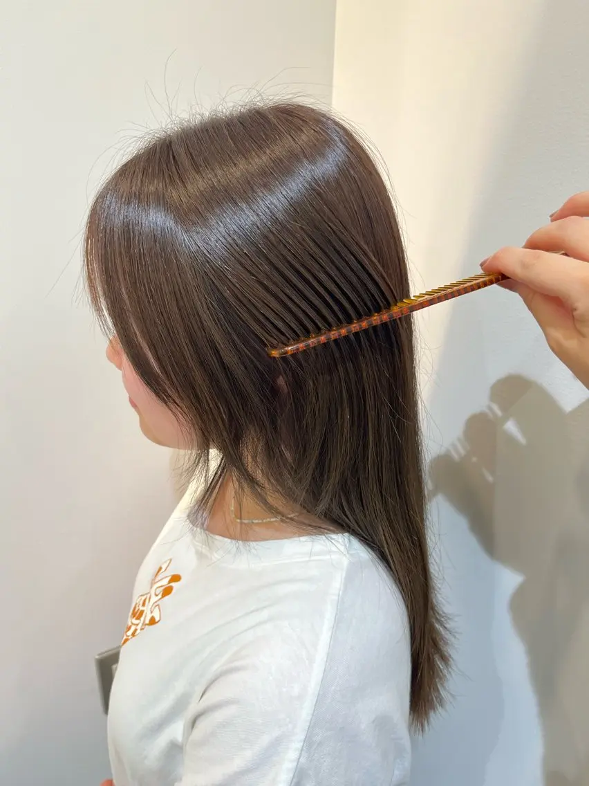 カラー ヘアカラー 🍑 meikaのヘアスタイル