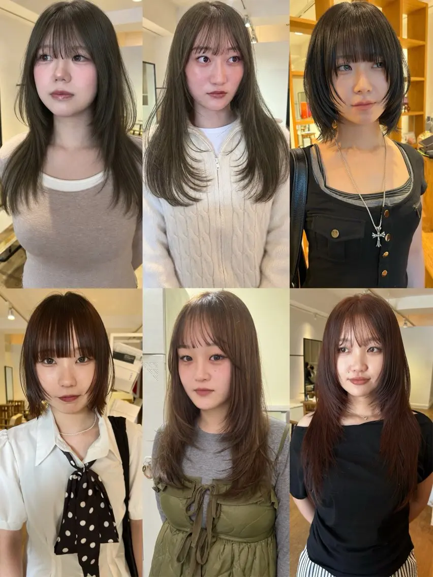 ロング カット ヘアカラー トリートメント chika/レイヤー /ヘアアレンジ/梅田のヘアスタイル