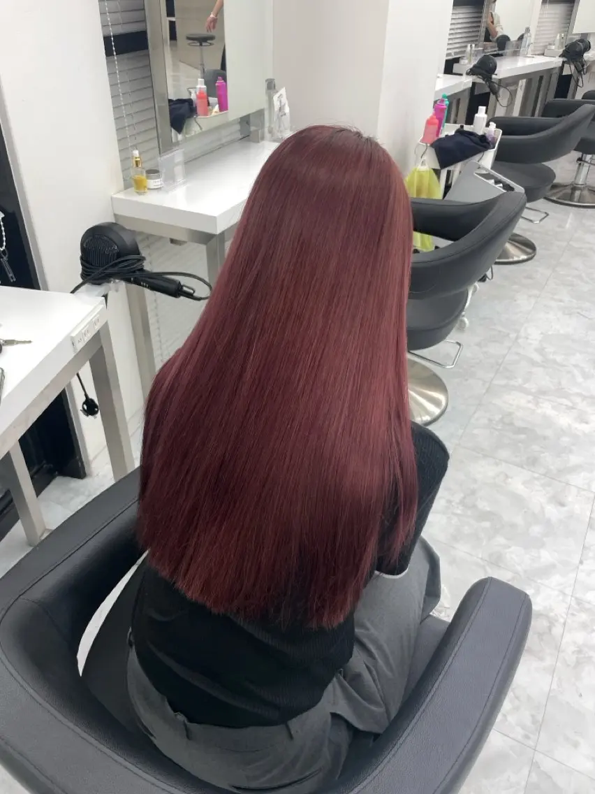 セミロング ヘアカラー トリートメント ヘッドスパ ヘアセット rio🧚🏻‍♀️ 暖色/グレージュのヘアスタイル