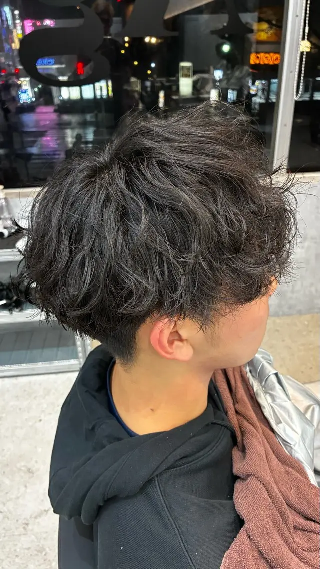 パーマ メンズ tsubasa /パーマ ,レイヤーのヘアスタイル