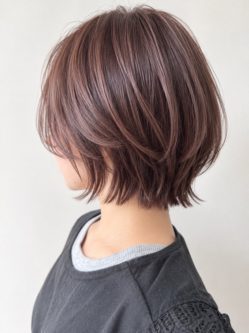 ショート 安田 里奈のヘアスタイル