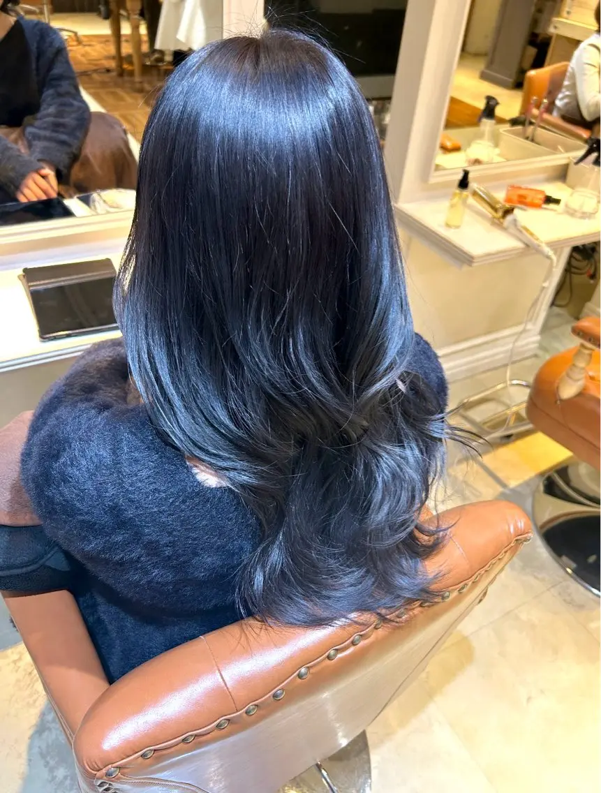 カラー カット ヘアカラー トリートメント 山本美月♥️艶カラー ♥️暖色カラー♥️のヘアスタイル