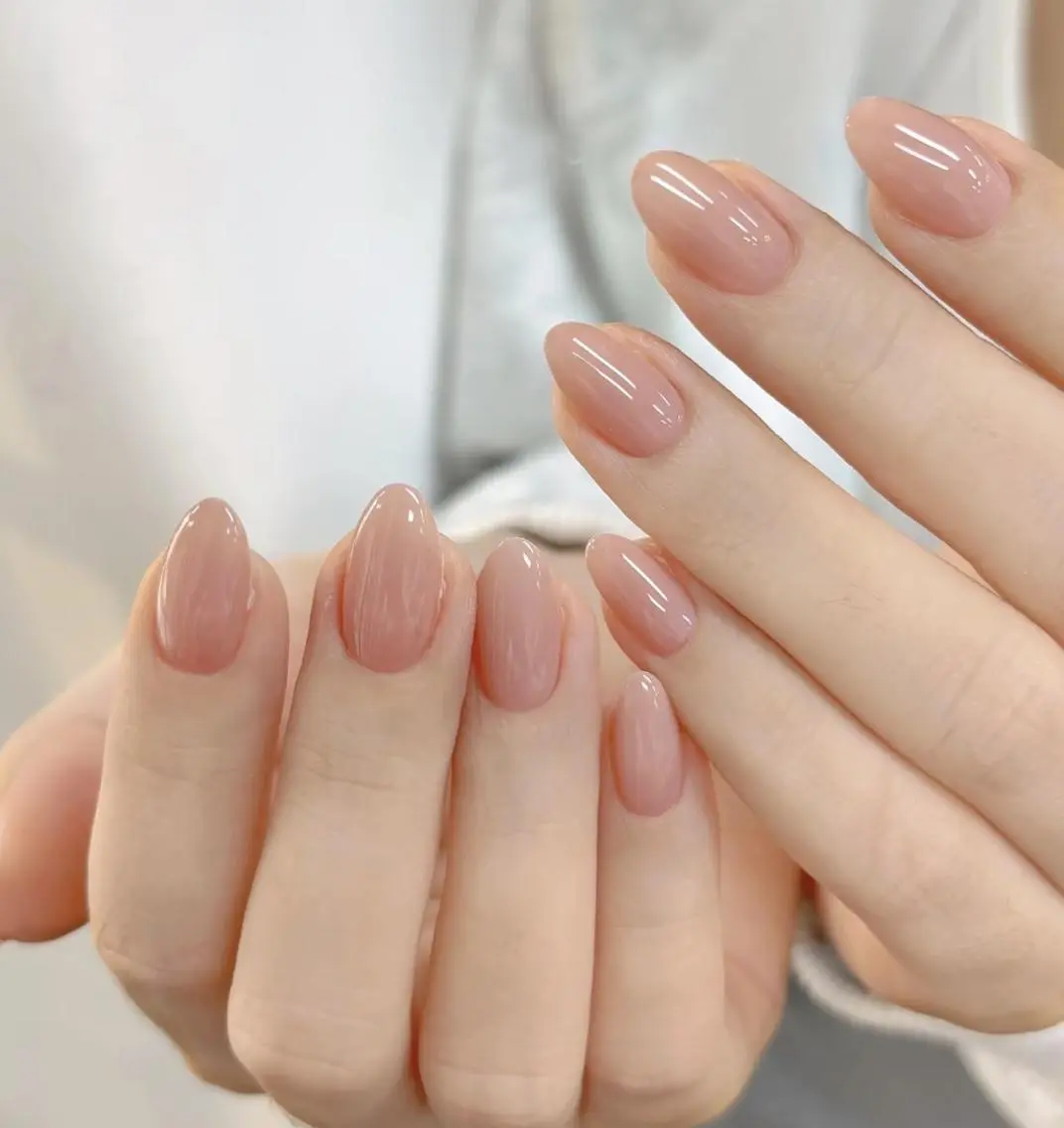 【🍒新規オフなし方のみ🍒800色あり❣️】自爪🌟ワンカラーorラメグラ🎀🎀の写真