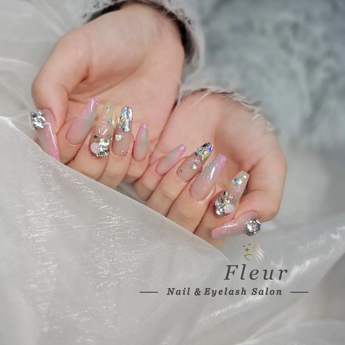 ネイル nail&eye ♡Fleur♡のネイルデザイン