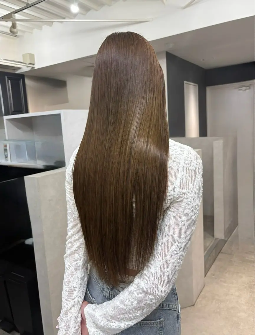 ロング 平井 よし乃のヘアスタイル