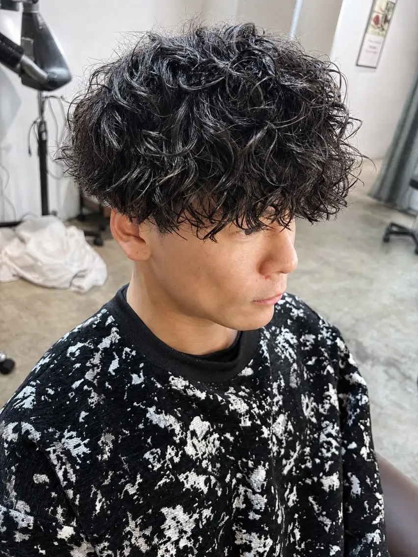 パーマ メンズ メンズパーマ パーマ 🌀メンズパーマ🌀 平川海夢のヘアスタイル