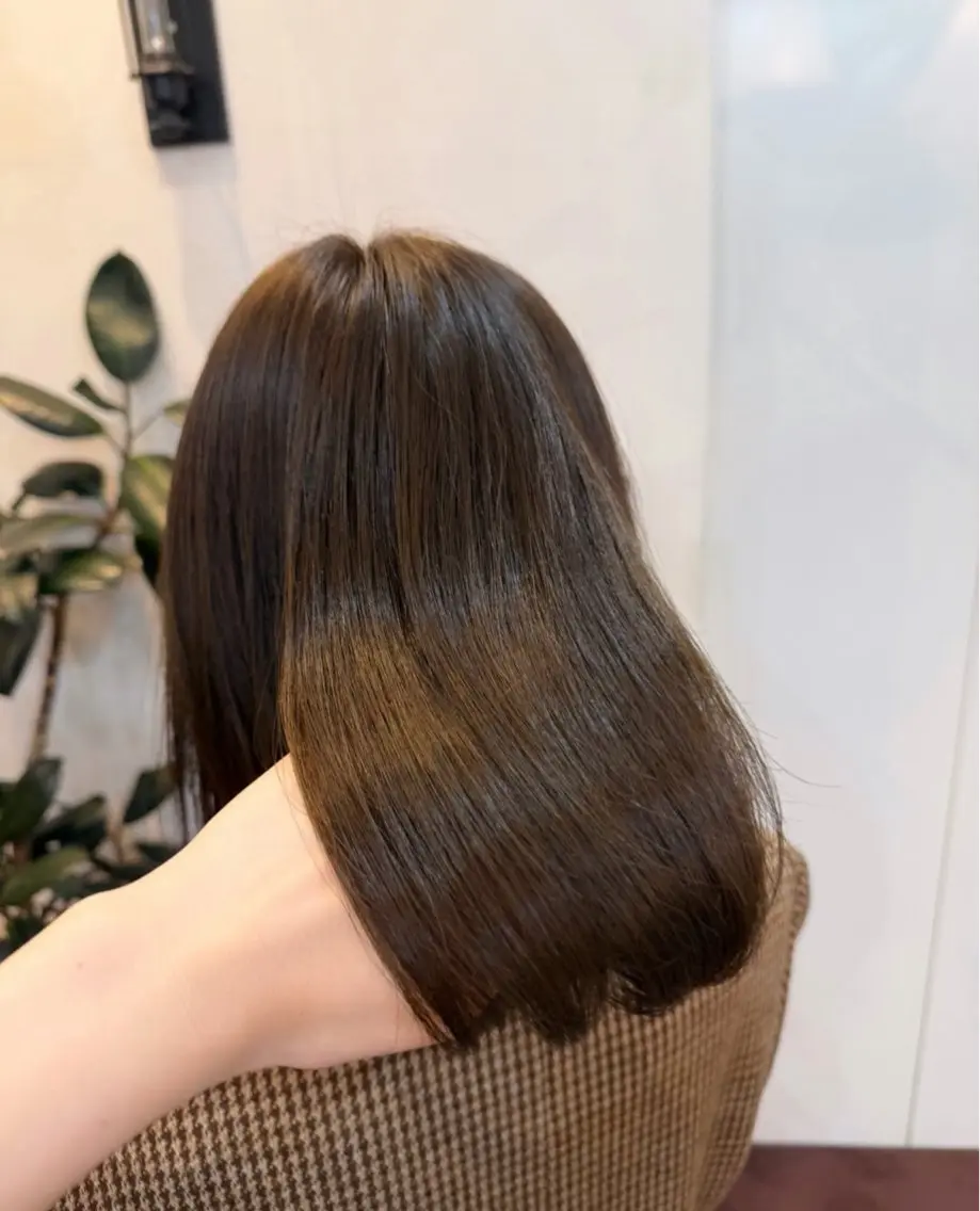 ミディアム ヘアカラー カラーモデル✨/ 蛍🧸のヘアスタイル