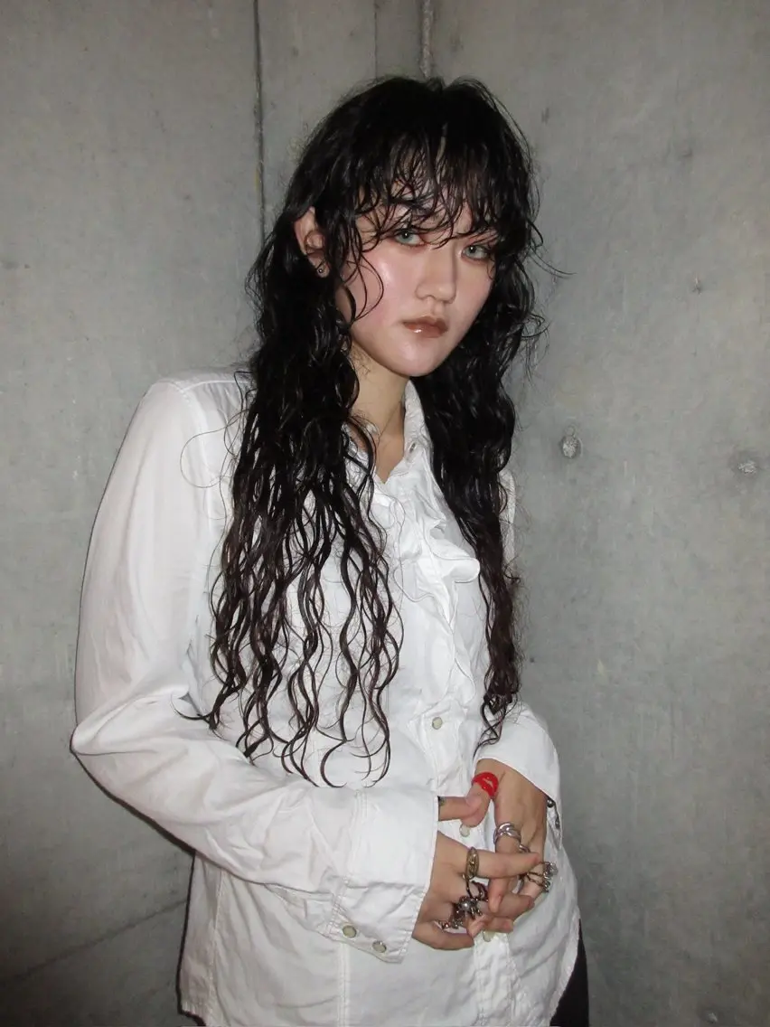 ロング カラー ヘアカラー ユキマツ ヒサのヘアスタイル
