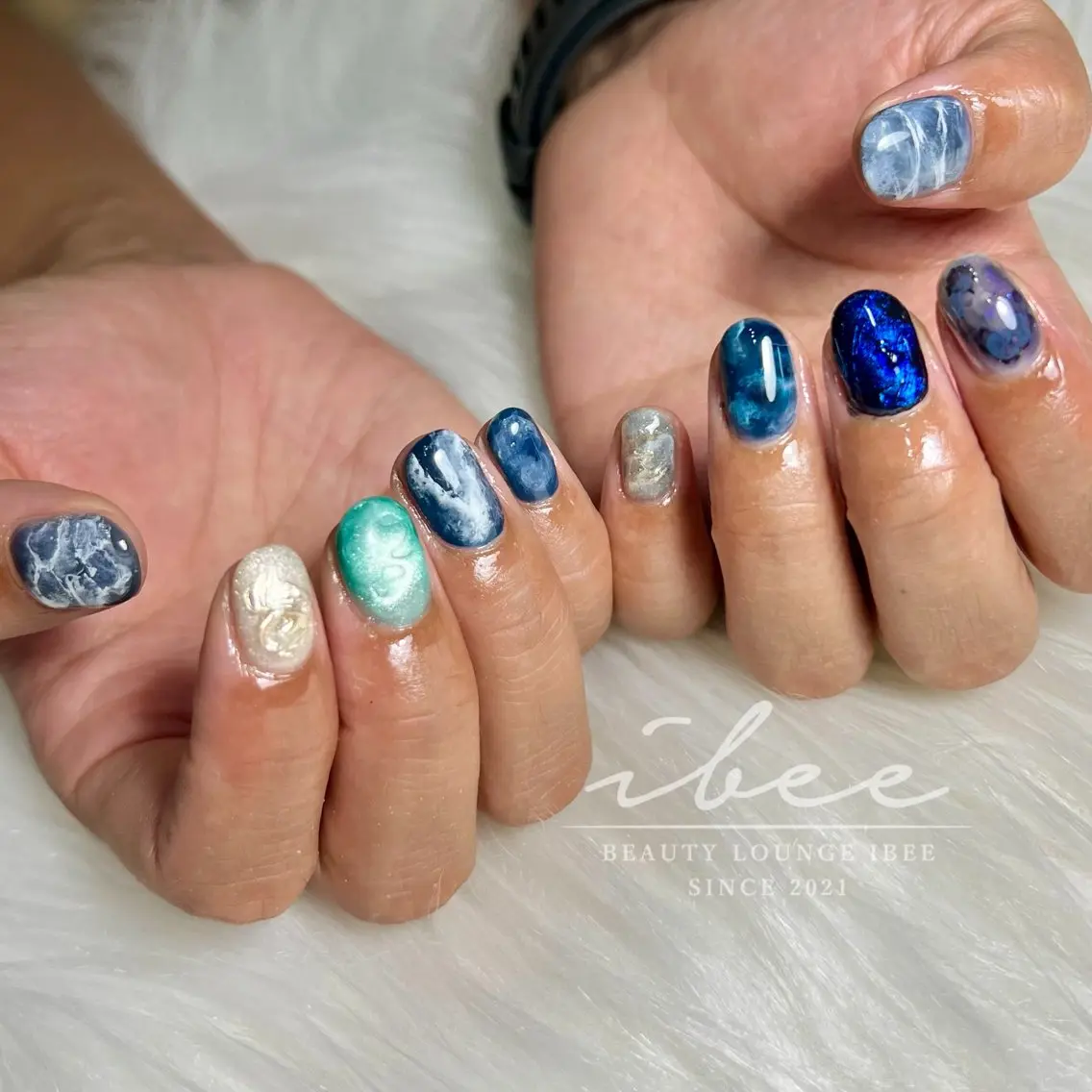 ネイル ハンドネイル ibee nail 🤍yumiのネイルデザイン