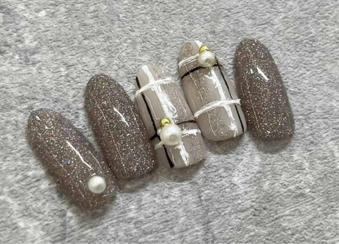 【当日予約限定✨】ハンド💅🏻チップ長さだし10本✨90分持ち込みアート🫧【オフ込み】の写真