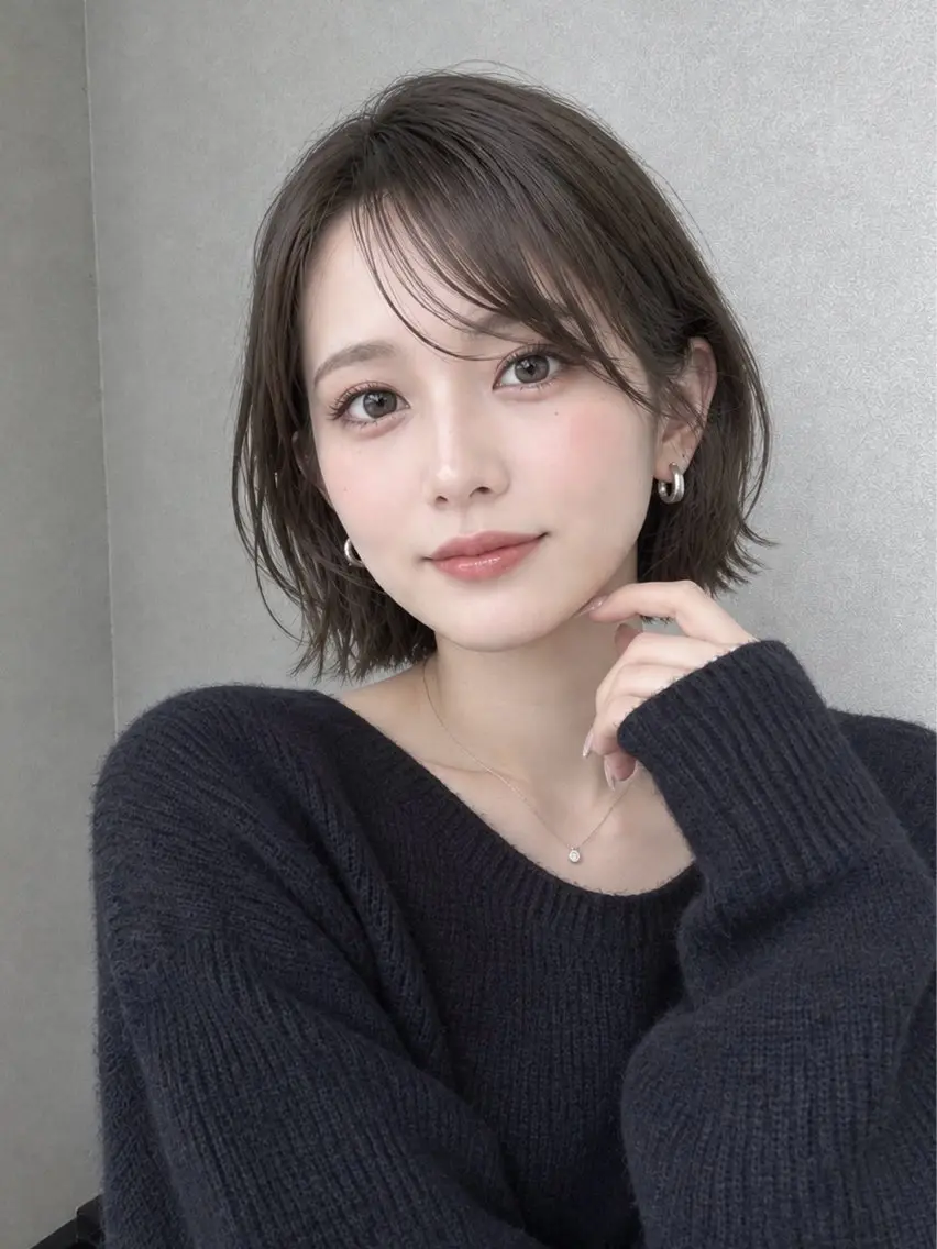 ショート デート 山下強　歴24年/ ショート／ボブのヘアスタイル